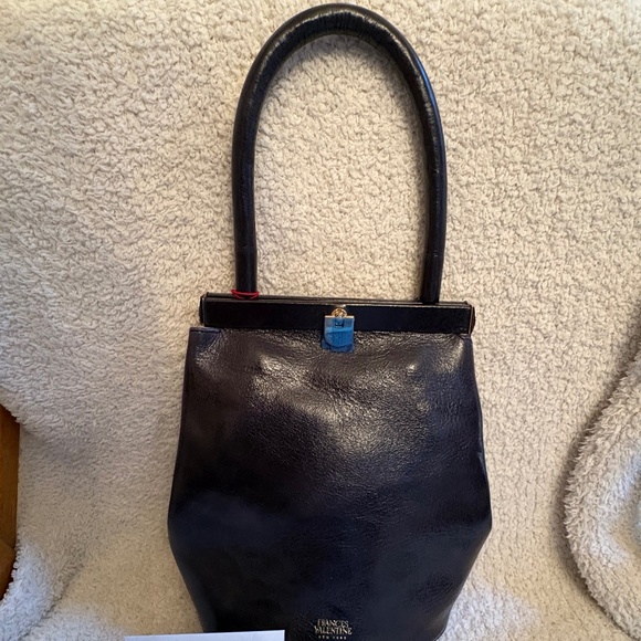 Frances Valentine Delphine Napalac Lady Bag – Black Patent Leather – NWT – Rare - Picture 9 of 13